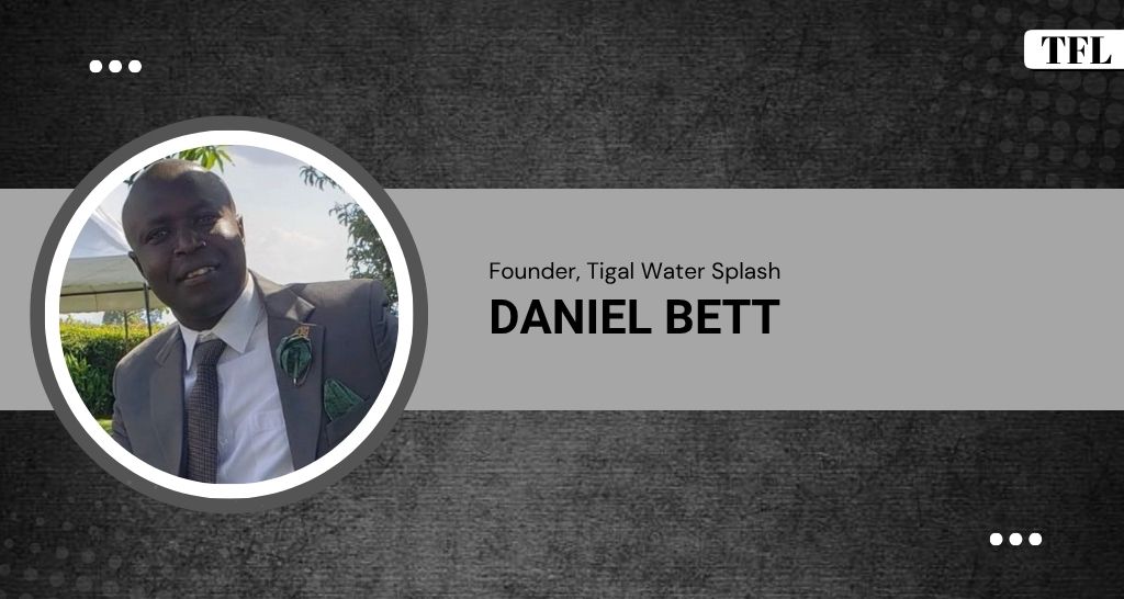 Daniel Bett, Founder, Tigal Water Splash